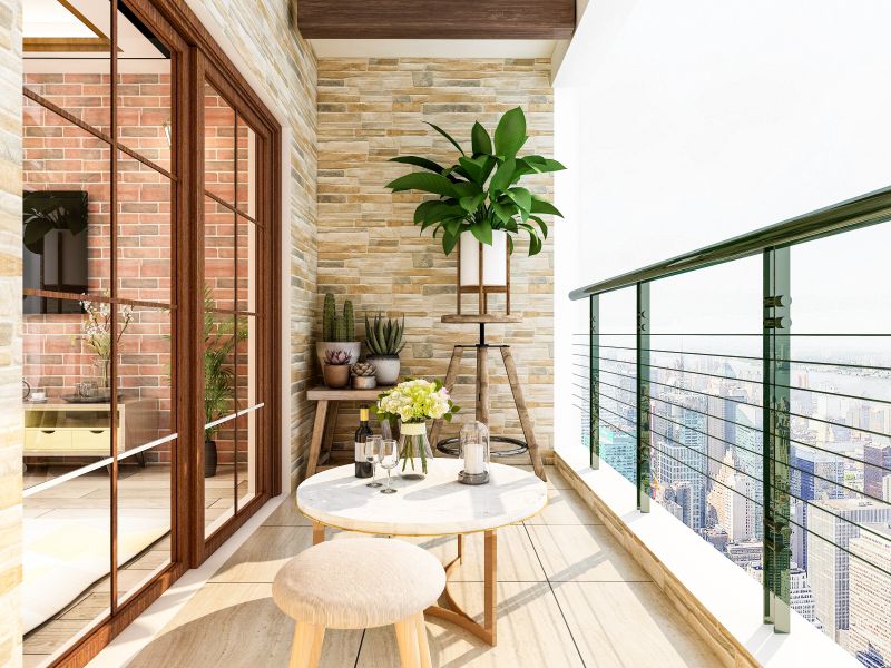 Balcony Carpet Installation